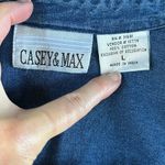 Casey & Max Women's Vintage Christmas Holiday Layered Shirt Size L Blue Size L Photo 8