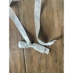 Free People  Ivory Sheer Mesh Ruffle Tunic Mini Dress XS Romantic Boho Festival Photo 6