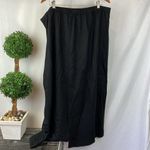 Old Navy Linen Blend Midi Skirt NEW XXL Photo 3