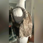 Gimmicks by BKE Gimmicks faux fur and lace vest Photo 5