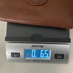 Harbour 2nd Genuine Leather Brown Anchor Accent Bi Fold Wallet Women Photo 7