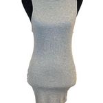 Honey Punch Sleeveless Ribbed Gray Women's Sleeveless Mini Dress by Photo 0