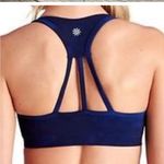 Athleta  Soulful Tie Dye Bra Color-Dress Blue Size Medium Photo 5