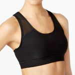Alo Yoga Mesh Racerback Chromatic Sports Bra in Black Size Medium Photo 1