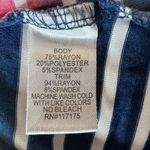 Sandiva Stripe Ombré Dress Size Small Orange Photo 3