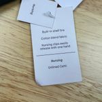 Auden Women's Black Unlined Nursing Cami With Nursing Clips Photo 2