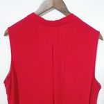Violet+Claire  2X Red Sleeveless Top Plus Photo 3