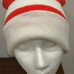 Dr. Seuss Red & White Striped Beanie Hat adult Photo 0