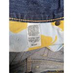 Lucky Brand  High Rise Dark Wash Distressed Denim Riley Shorts Photo 3