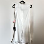 Mac Duggal 🆕  Rhinestone Neckline Draped Mini Dress NWT SZ 2 Photo 5