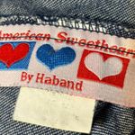 American Sweetheart Brand Elastic Waist Pull On Jeans Size 12 Vintage Photo 8