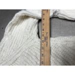 Anthropologie  Pilcro Textured Full Zip , White Cardigan Sweater, Size Small Photo 5