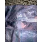 Marika Sport Purple Gray Watercolor Print Active Cropped Leggings Size 8/10‎ Photo 6