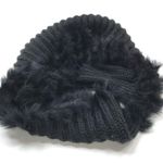 3/$30 Marcus Adler | Black Fur Lined Infinity Scarf Photo 3