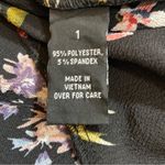 Iz Byer cold shoulder asymmetrical floral Maxi Romper Dress. Size 1. New Photo 12