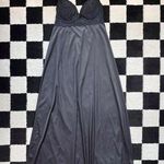 Victoria's Secret Vintage Victoria’s Secret Black Maxi Slip Dress M Photo 0