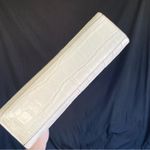 STAUD Rey Croc Embossed Calfskin Leather Shoulder Bag Cream Dust bag 325.00 NEW Photo 4