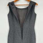 HOBBS LONDON Wool Dress Womens 6 Corpcore Office Professional Business Event Gray Photo 3
