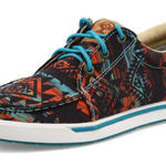 Twisted X Hooey Lopers Sneakers Lace Up Low Top Classic Aztec Multicolor 7.5M Photo 0