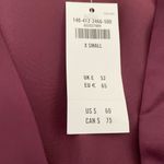 Abercrombie & Fitch  Cropped Silky Burgundy Long Sleeve Top Photo 5