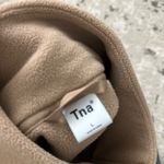 TNA Polar Fleece Quarter Zip Size Large Tan Photo 3