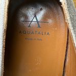 Aquatalia  Women's Suede Leather Pointed Toe‎ Kitten Heels Made in Italy Size 9.5 Photo 3