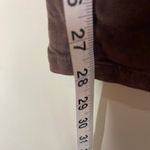 Brunello Cucinelli  chocolate velvet mid rise trousers sz 10 Photo 4