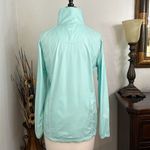 Peter Millar  Element Wind 1/4 Zip‎ Golf Pullover Windbreaker Teal Size Small Photo 1