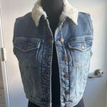 Judy Blue  Shearling Lined Denim Vest Photo 0