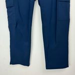 Eddie Bauer  Womens Sz 6 Travex Climatrail Crop Cargo Pants Hiking Navy Blue Photo 4