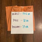 Madewell  salmon colored wide leg pants Photo 3