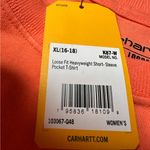 Carhartt  Neon Orange One Pocket Tee Photo 3