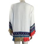 Umgee Boho Floral and Ivory Open Kimono Photo 3