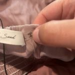 Mustard Seed NWT  flowy maxi open front dress With tie L Photo 10