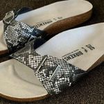 Birkenstock Madrid Python Black Narrow Fit Sandals Women’s -Size 11-11.5 Photo 0