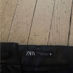 ZARA  High Waisted Leather Shorts Photo 2