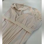 Victoria's Secret Victoria’s Secret Midi Dress Lacy Scoop Neck Built In Bra Cream Size Small Photo 4
