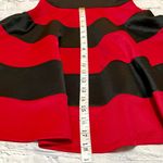 City Studios Red & Black Ballet mini silhouette pleated colorblock twirl fit flare dress size medium NWT Photo 12