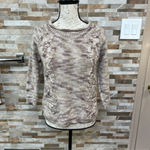 Design History  women wool blend short cropped sweater with pockets Size M Photo 3