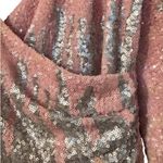 ASOS  Ever New sequin drape mini dress in pastel ombre Photo 3