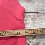 Athleta  Hampton One Piece Swimsuit Coral V Neck Twist Back Size L Photo 2