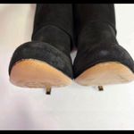 Valentino Garavani Valentino boots Suede Knee High Rockstud Heeled Tall in Black size 37 / 7 Photo 9