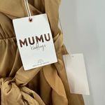 Show Me Your Mumu Dress Extra Small Samantha Ruffle Dress True Gold Bridesmaid Photo 5