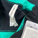 Lorna Jane  Spark 7/8 Tight Crop Leggings Black/Neon Spearmint Size Small Photo 10