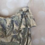 Lucky Brand Tropical Cold Shoulder Blouse Photo 4