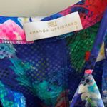 Amanda Uprichard Floral and Ruffle Dress like New Photo 1