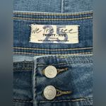 We The Free Free People Maddie Denim Midi Skirt with Front Slit Photo 5