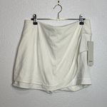 Lululemon NWT Asymmetrical Layered High-Rise Tennis Skirt White 10 Photo 2