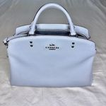Coach Lillie Carryall Shoulder Bag Purse Blue Photo 2