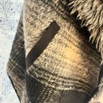 Vintage America Black And Gray Plaid Vest Size Medium‎ Photo 3